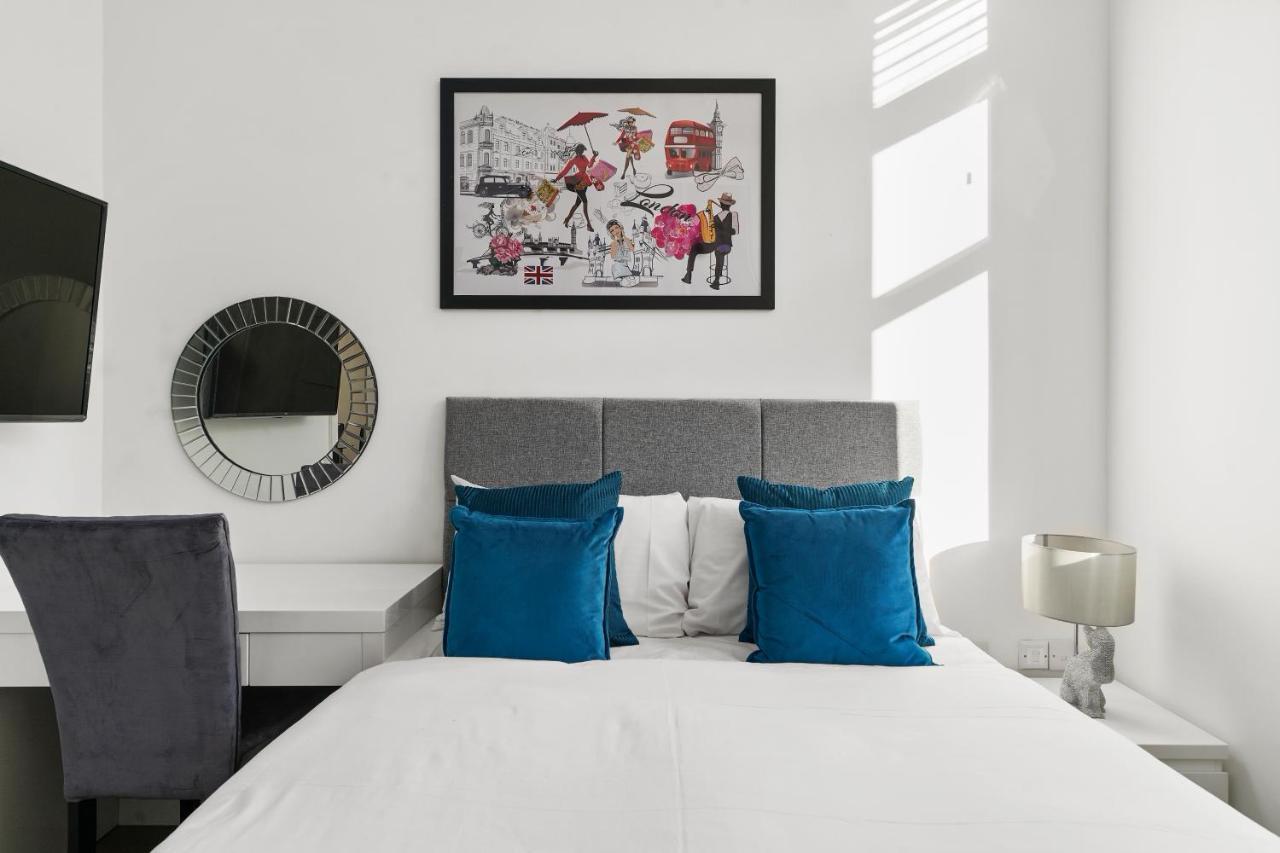 City Prime Apartments Londra Dış mekan fotoğraf A bedroom at the hotel